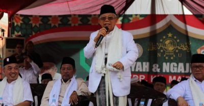 Dukung 01, Khatib A’am PBNU; Ngintil Kyai Biar Selamat Dukung 01, Khatib A’am PBNU; Ngintil Kyai Biar Selamat